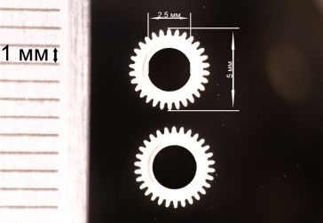 Керамическая шестерня - элементы MEMS.